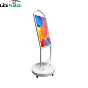 32-inch Free Stand Battery Interactive LCD Poster