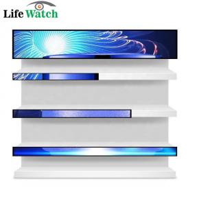 37.6-Inch Stretched Bar Shelf  LCD Advertising Screen