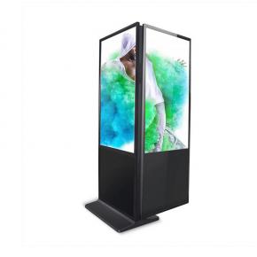 55-inch Double-Sided Floor Upstanding LCD Digital Signage Kiosk