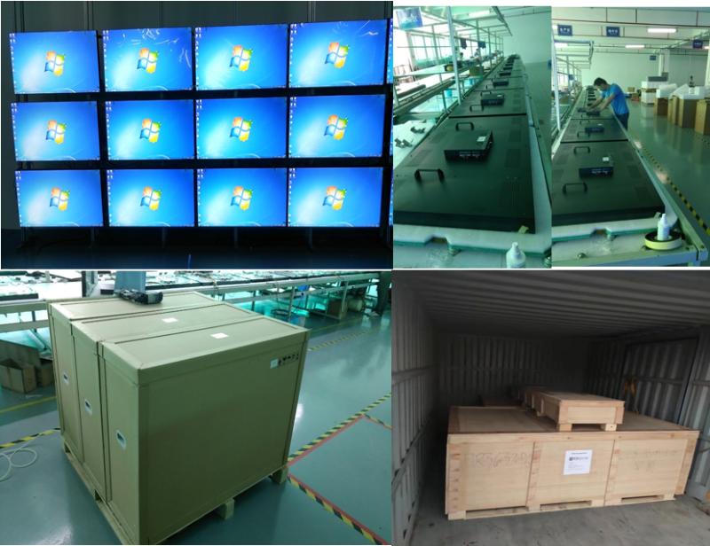 3x4 55 inch 1.7mm Video Walls Shipment to Indonesia