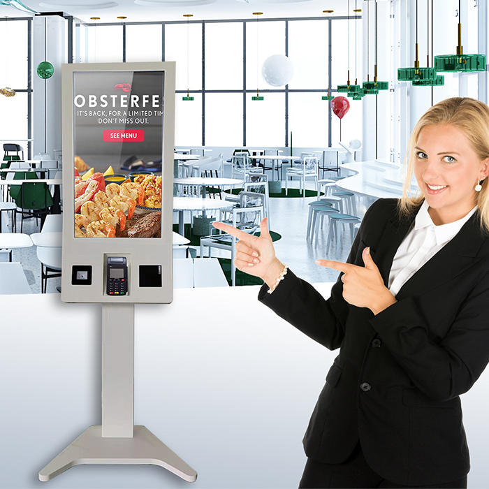 Self-Service Order LCD Kiosk