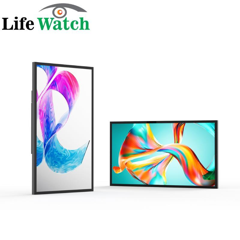 75-inch Wall Mount Outdoor 39mm Thickness LCD Screen