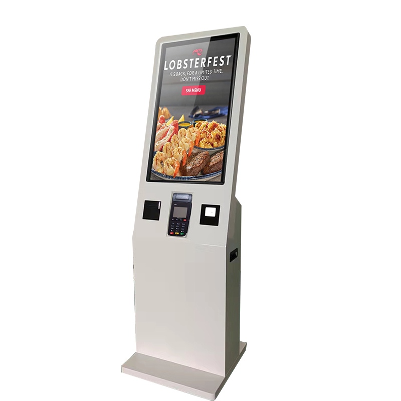 32-inch Y Type Floor upstanding Self-Service Order Payment Terminal Kiosk