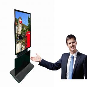 55-inch Floor Upstanding 360 Degree Rotation Interactive LCD Kiosk