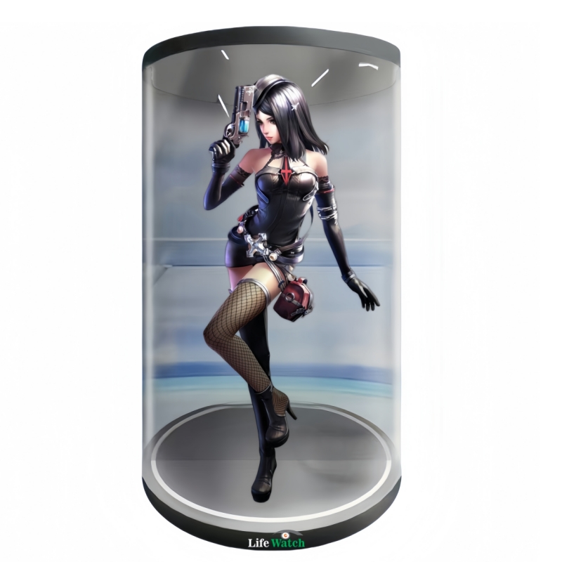 75 inch 4K Naked Eye 3D AI Interactive Hologram Digital Human Cabinet