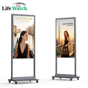 55-inch Floor Upstanding Double-Sided Shop LCD Kiosk