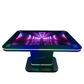 65-inch Smart Interactive Touch LCD Table with Wireless Charging Station