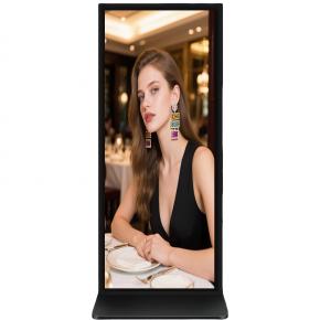 98-inch 4K Interactive Full Screen Floor Upstanding LCD Kiosk