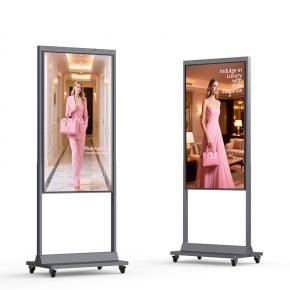49-inch Floor Upstanding Double-Sided Shop LCD Kiosk