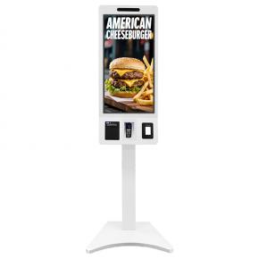 32-inch Y Type Floor upstanding Self-Service Order Payment Terminal Kiosk