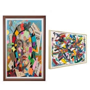 24-inch Digital  Art Painting Frame  LCD Screen